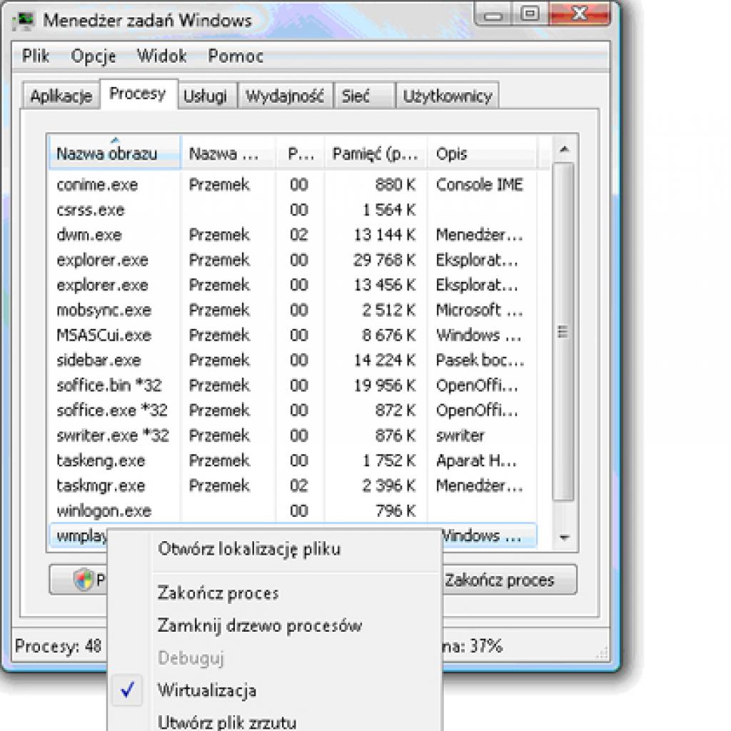 Zwiększanie priorytetów procesów w Windows Vista