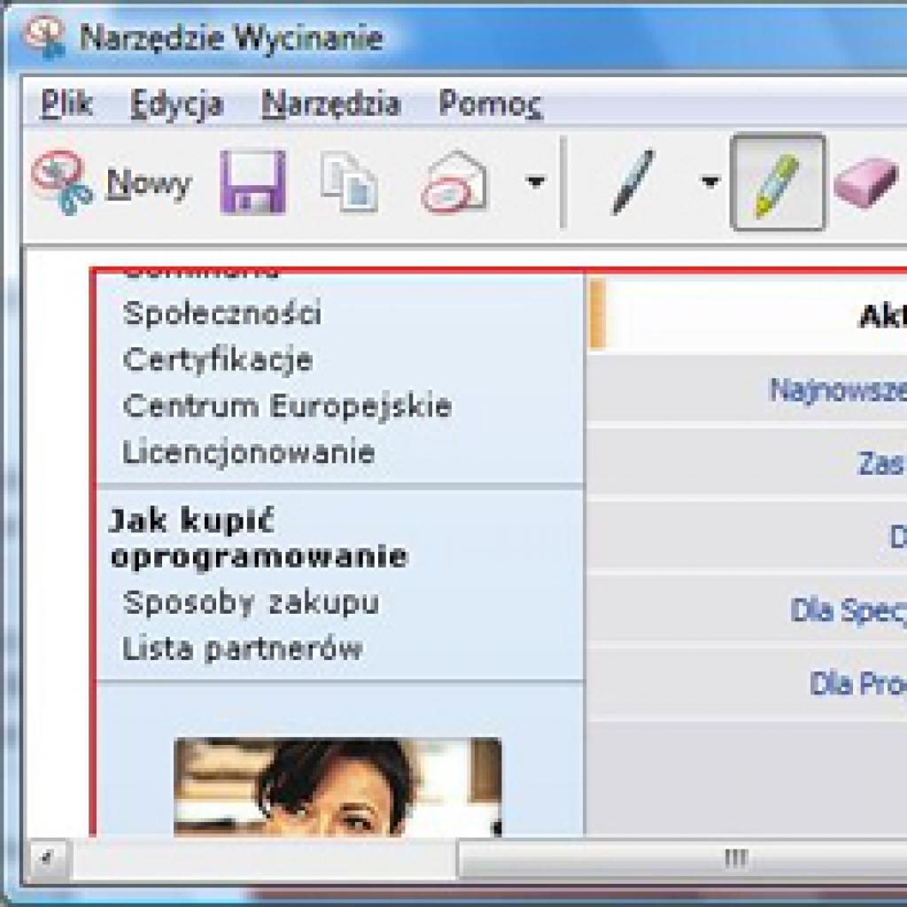 Zrzuty ekranów w Windows Vista