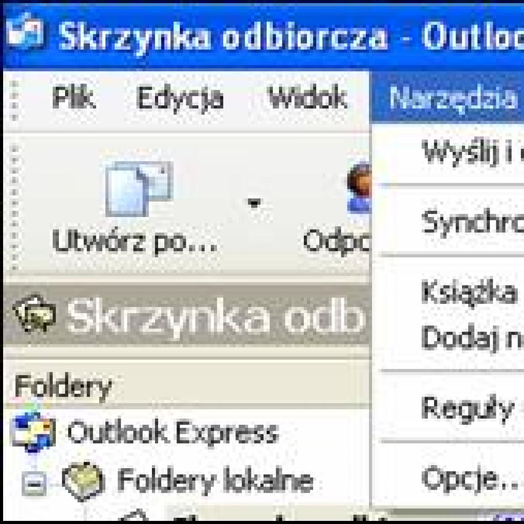 Blokada dostępu do ustawień kont pocztowych w Outlook Express