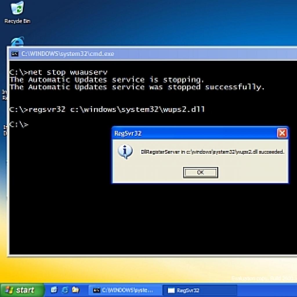 Rozwiązywanie problemów z mechanizmem automatycznych aktualizacji w Windows XP