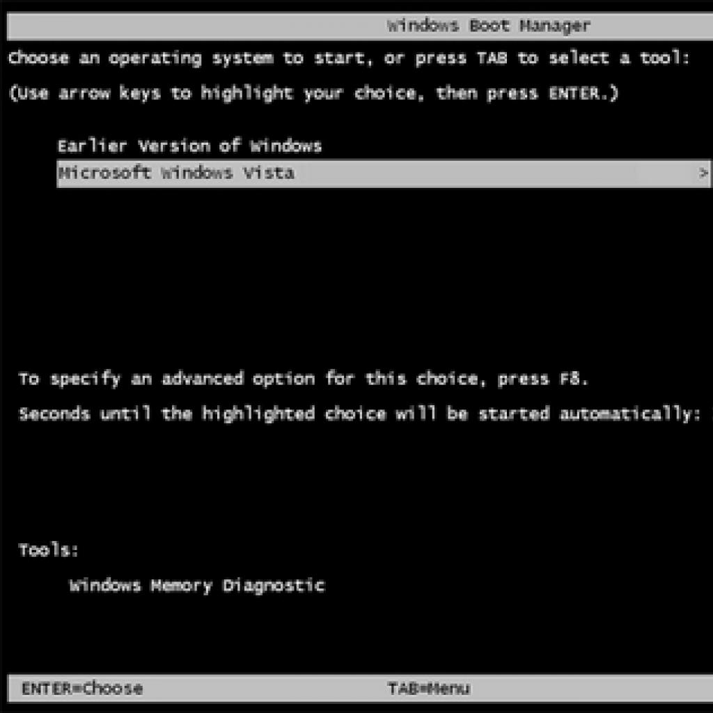 Windows Vista: naprawa menedżera rozruchu