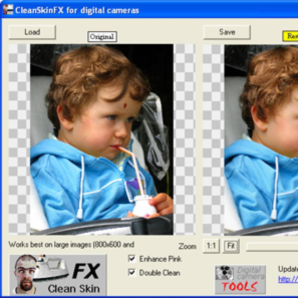 Retusz zdjęć portretowych z wykorzystaniem CleanSkinFX 1.0