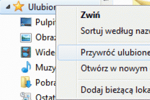 Szybkie otwieranie wybranych folderów w Windows 7