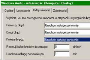 Brak urządzenia audio w Windows XP