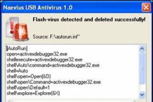 Zabezpieczenie przed wirusami przenoszonymi na pamięci USB