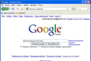 Google: przeszukiwanie pojedynczej witryny