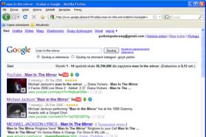 YouTube i Mozilla Firefox: odtwarzanie filmów bezpośrednio ze strony wyszukiwania