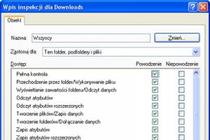 Monitorowanie plików w Windows 2000 i XP Professional