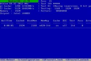 Zaawansowane testowanie pamięci RAM programem Memtest86
