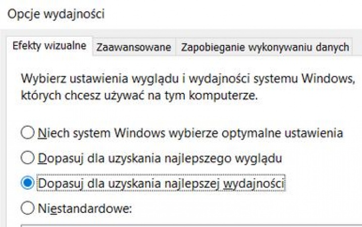 Przyspiesz działanie Windows 10