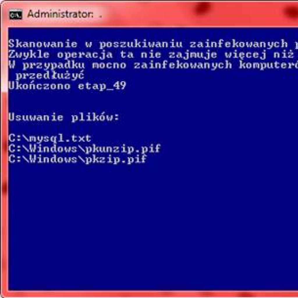 Skanowanie komputera narzędziem ComboFix