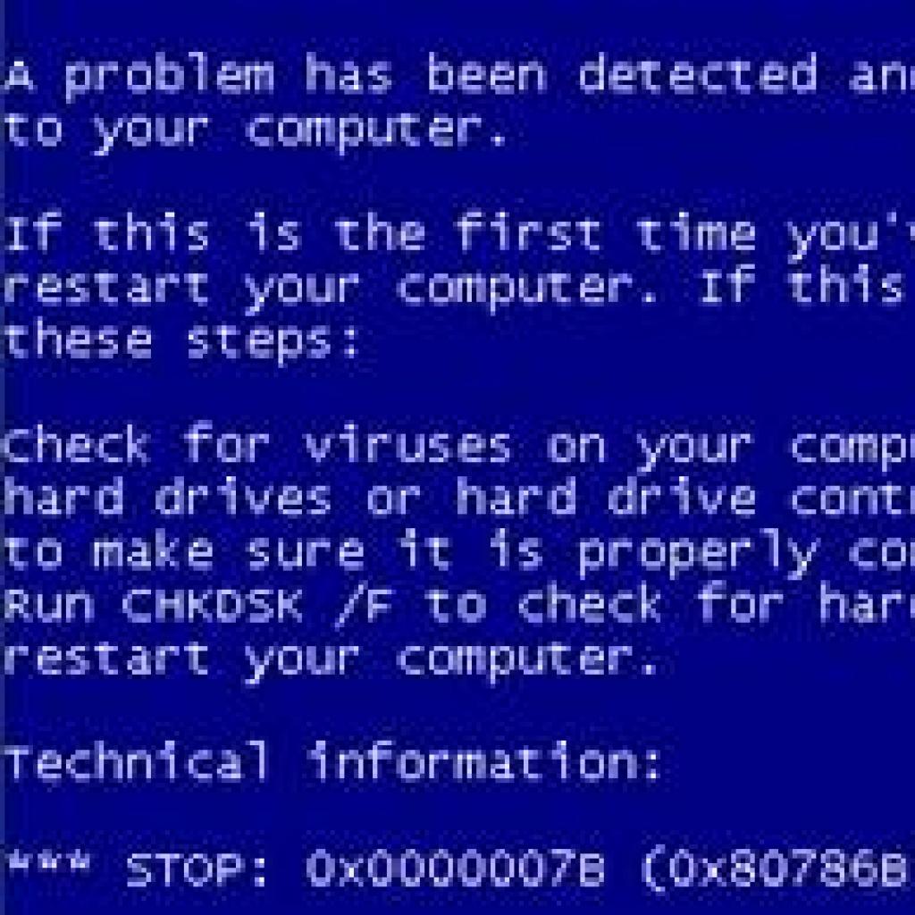 Uszkodzony Tryb awaryjny (BSOD 0x0000007B)