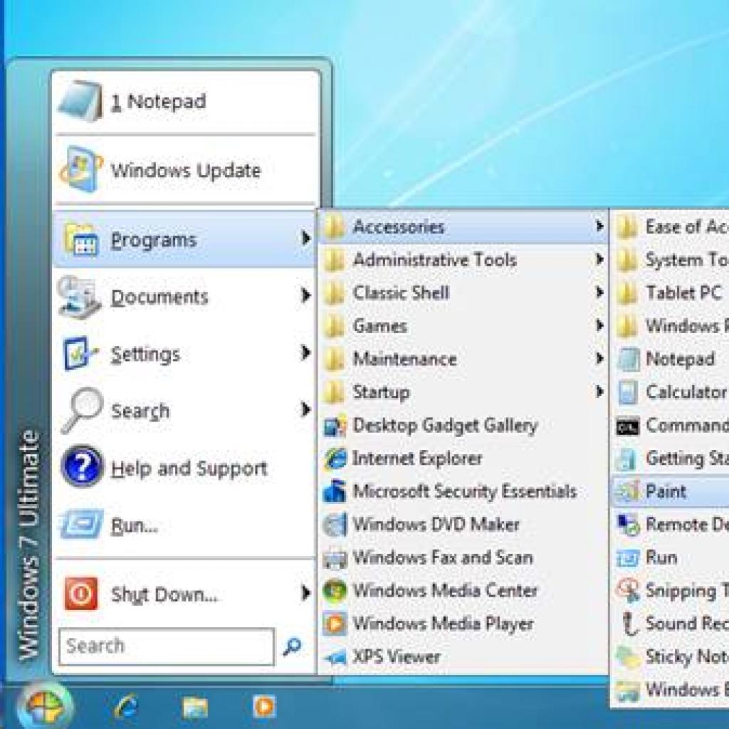 Klasyczne menu Start w Windows 8