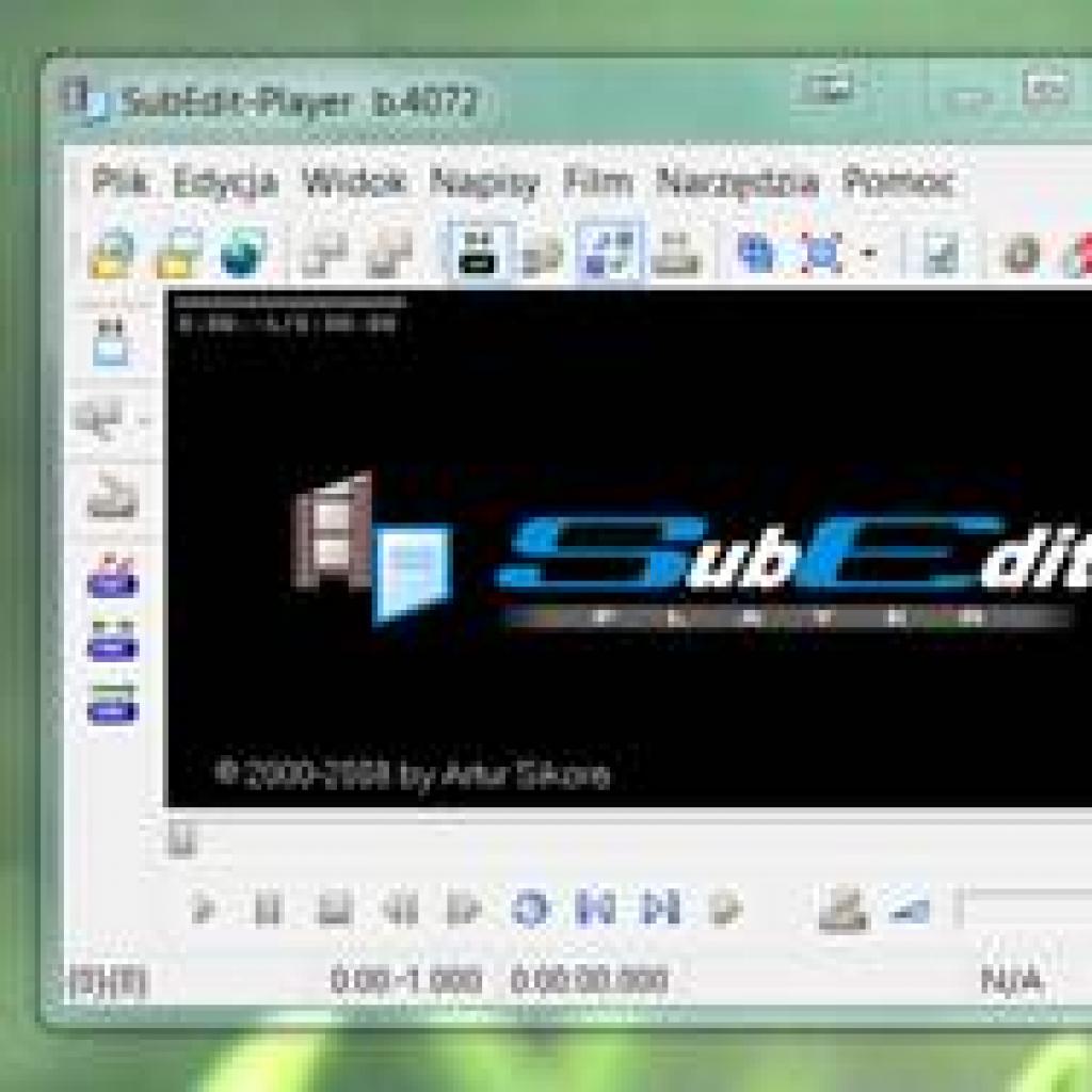 Edycja napisów w SubEdit-Player