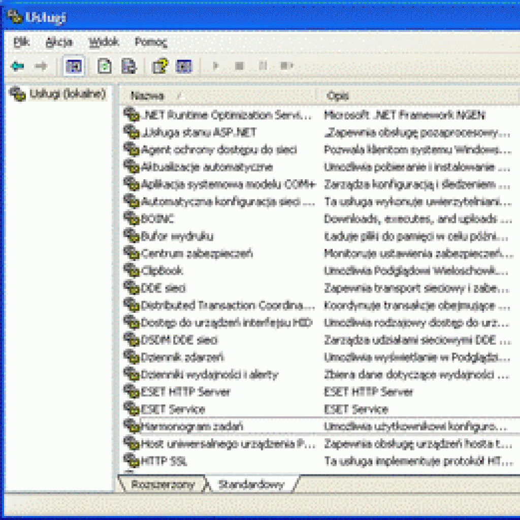 Gdy uruchomienie lub zainstalowanie MS Security Essentials nie powiodło się