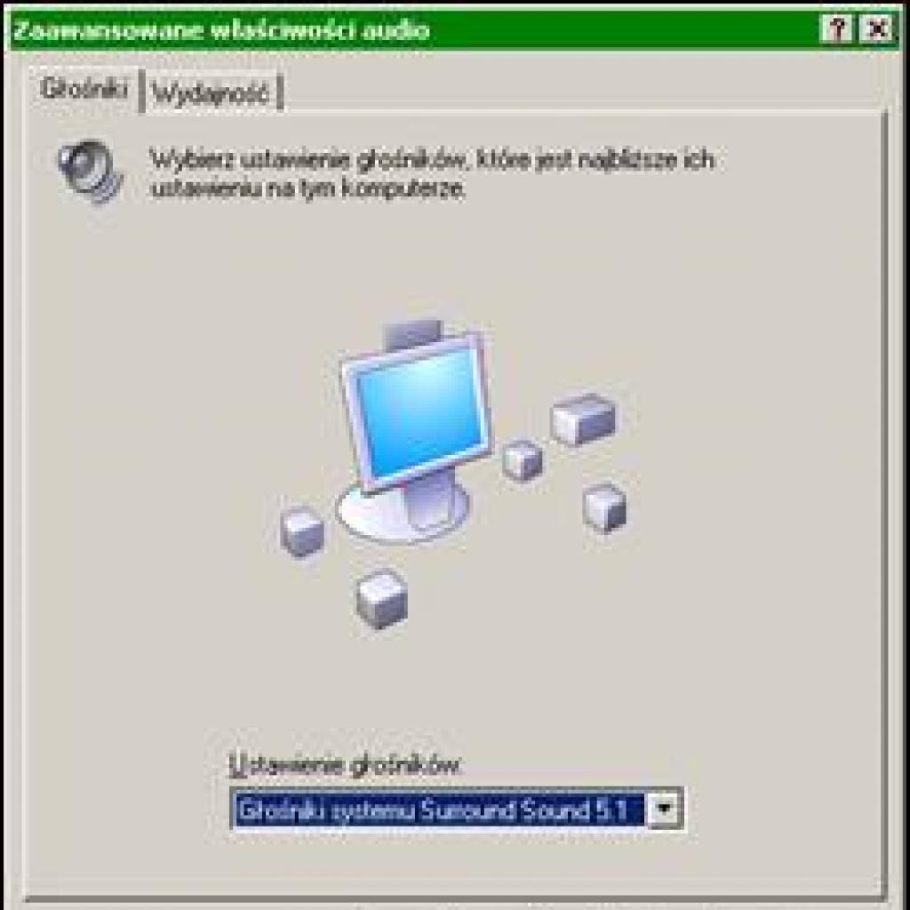 Problem z dźwiękiem przestrzennym