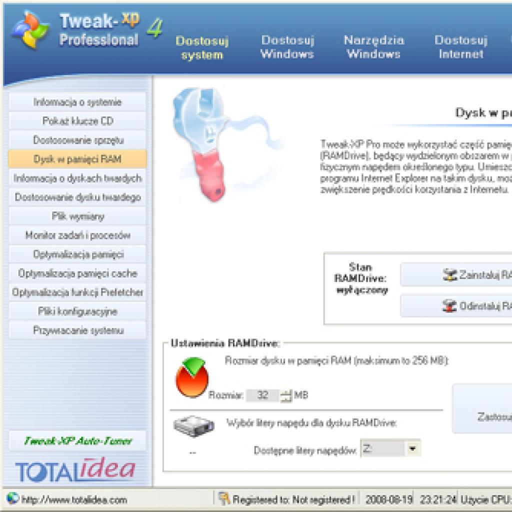 Szybki tuning Windows XP