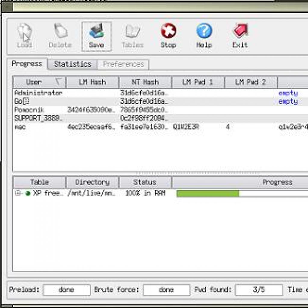 Odzyskiwanie haseł do Windows XP i Visty