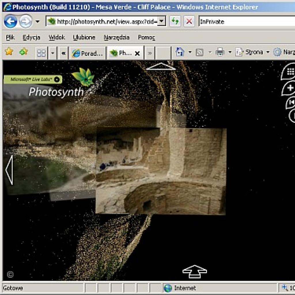 Photosynth - trójwymiarowe sceny z cyfrowych zdjęć