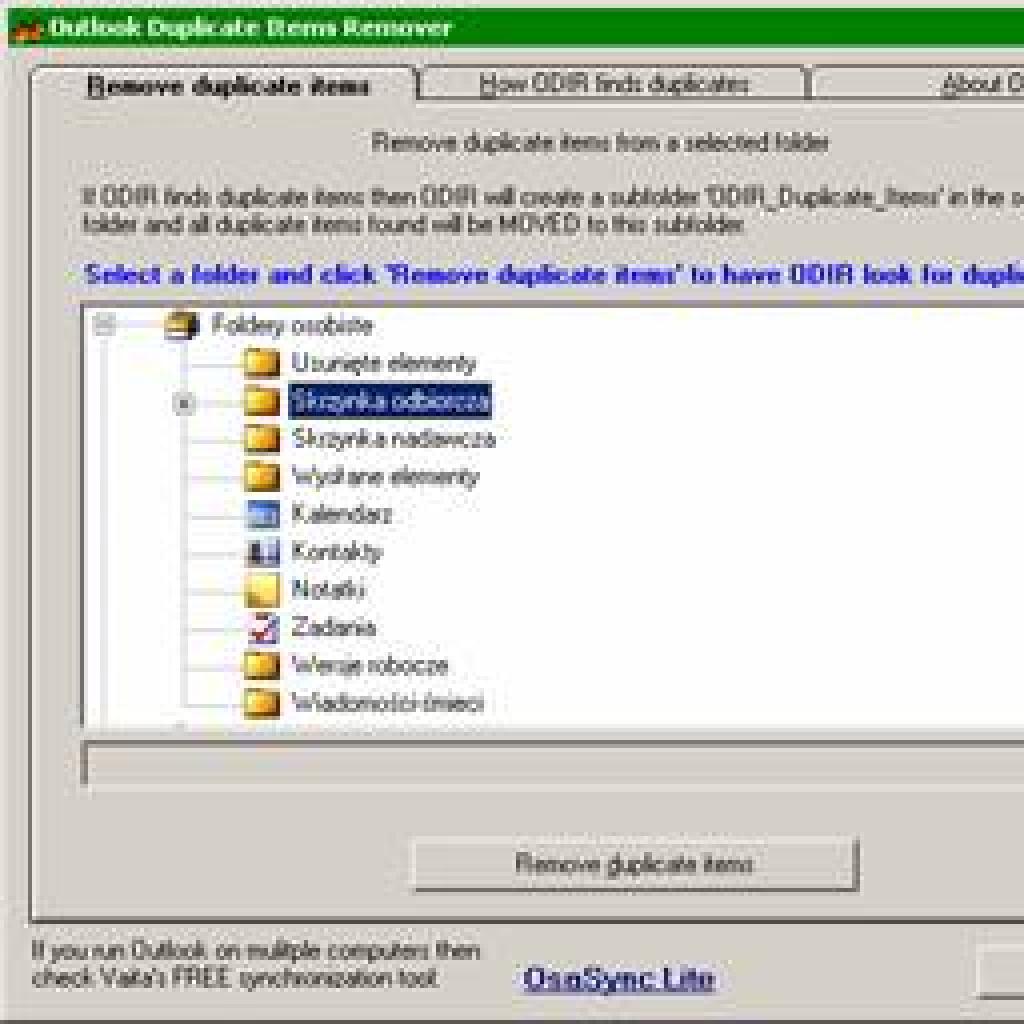 Automatyczne usuwanie duplikatów wiadomości w MS Outlook 2003