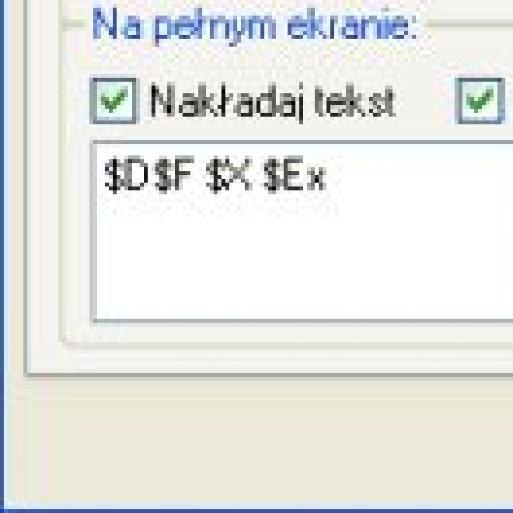 Denerwujący kursor w trybie pełnoekranowym w IrfanView