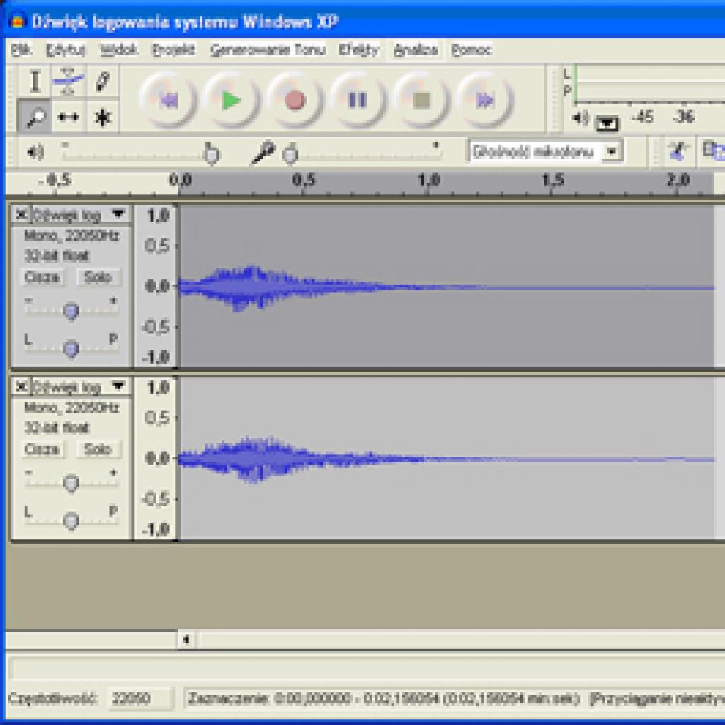 Audacity - usuwanie wokalu z nagrania