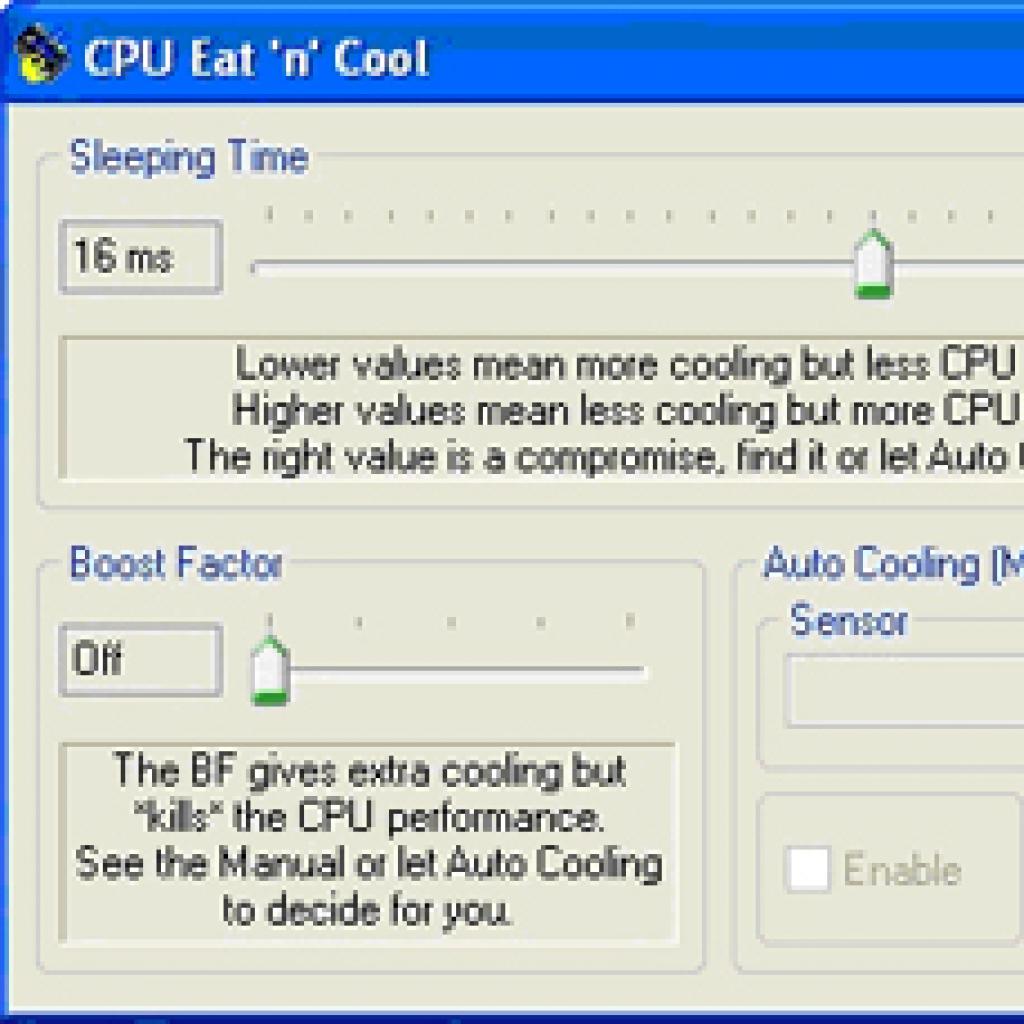 Programowe chłodzenie komputera