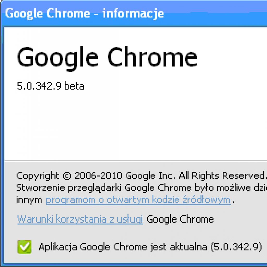 Jak instalować aktualizacje Chrome?