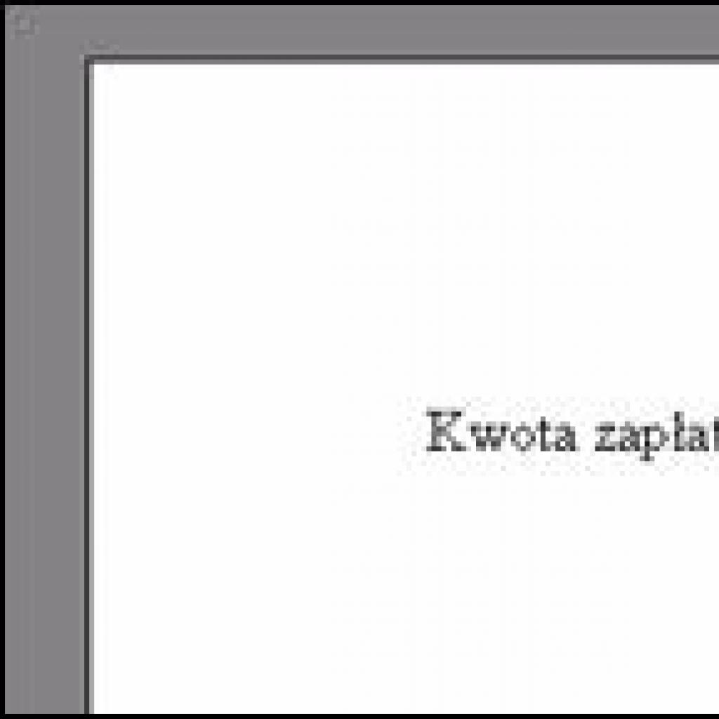 W jaki sposób wstawić kwotę słownie w dokumencie Worda - Część 1