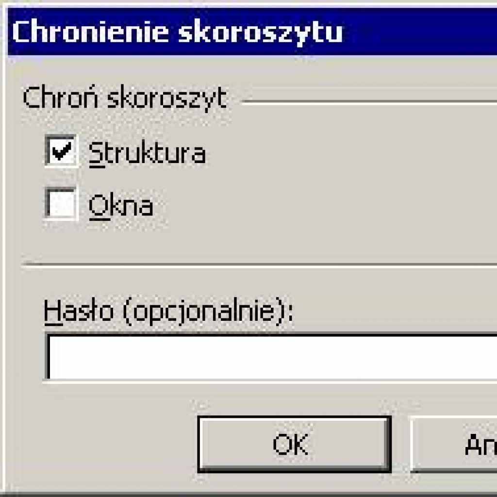 Zabezpieczanie plików Excela