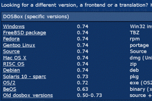 DOSBox - instalacja emulatora DOS w Windows 