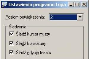 Powiększanie wybranego fragmentu ekranu