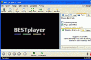 Czytanie napisów przez lektora w odtwarzaczu Best Player