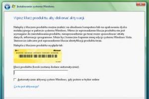 Instalacja naprawcza Windows Vista lub 7