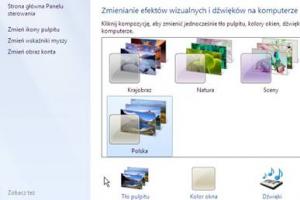 Ukryta kompozycja „Polska” w Windows 7