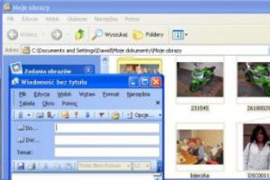 Szybkie dołączanie plików do wiadomości poczty elektronicznej