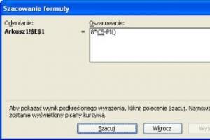 Sprawdzanie poprawności formuł w Excelu