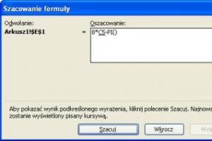 Sprawdzanie poprawności formuł w Excelu