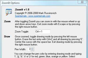 ZoomIt – narzędzie przydatne podczas prowadzenia prezentacji multimedialnych