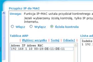 Lista zaufanych adresów MAC – ograniczenia dostępu do routera Wi-Fi