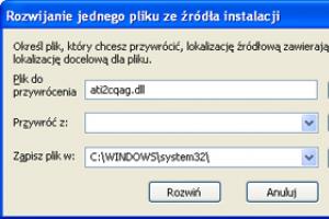 Błąd zatrzymania spowodowany uszkodzonym plikiem 