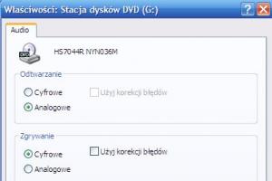 Windows Media Player nie odtwarza płyt CD