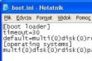 Parametry pliku BOOT.INI przydatne podczas wyszukiwania błędów Windows