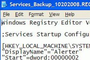 Automatyczne odzyskiwanie ustawień konfiguracyjnych usług w Windows