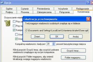 Kopia zapasowa wiadomości w Outlook Express