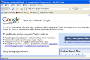 Własna wyszukiwarka Google