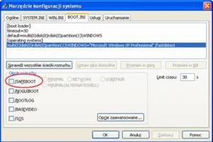 Za każdym razem komputer uruchamia się w trybie awaryjnym