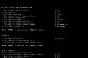 Testowanie zabezpieczeń w Linuksie