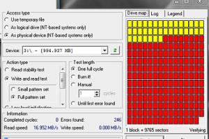 Sprawdzanie pamięci USB