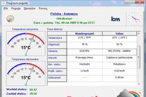 Prognoza pogody w Windows